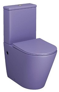 Унитаз Grossman Color GR-4480LIMS матовый фиолетовый купить в интернет-магазине Sanbest