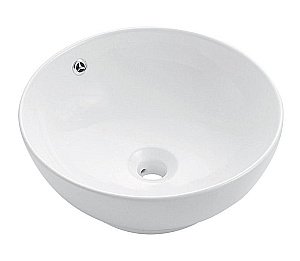 Раковина накладная Ceramalux N 43,5 9003А белая купить в интернет-магазине Sanbest