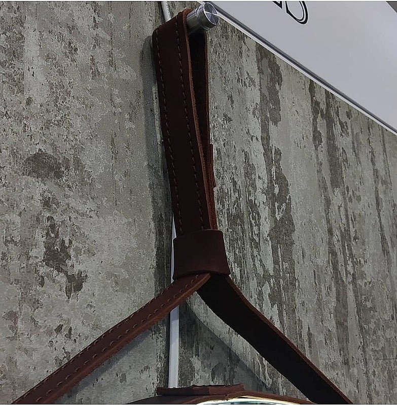 Зеркало с подсветкой Art&Max Milan AM-Mil-800-DS-F-Brown 80 в ванную от интернет-магазине сантехники Sanbest