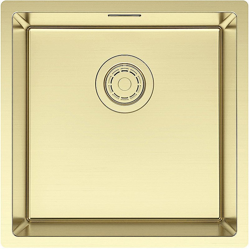 Кухонная мойка Paulmark Lassan 49 LA49-LG светлое золото купить в интернет-магазине сантехники Sanbest