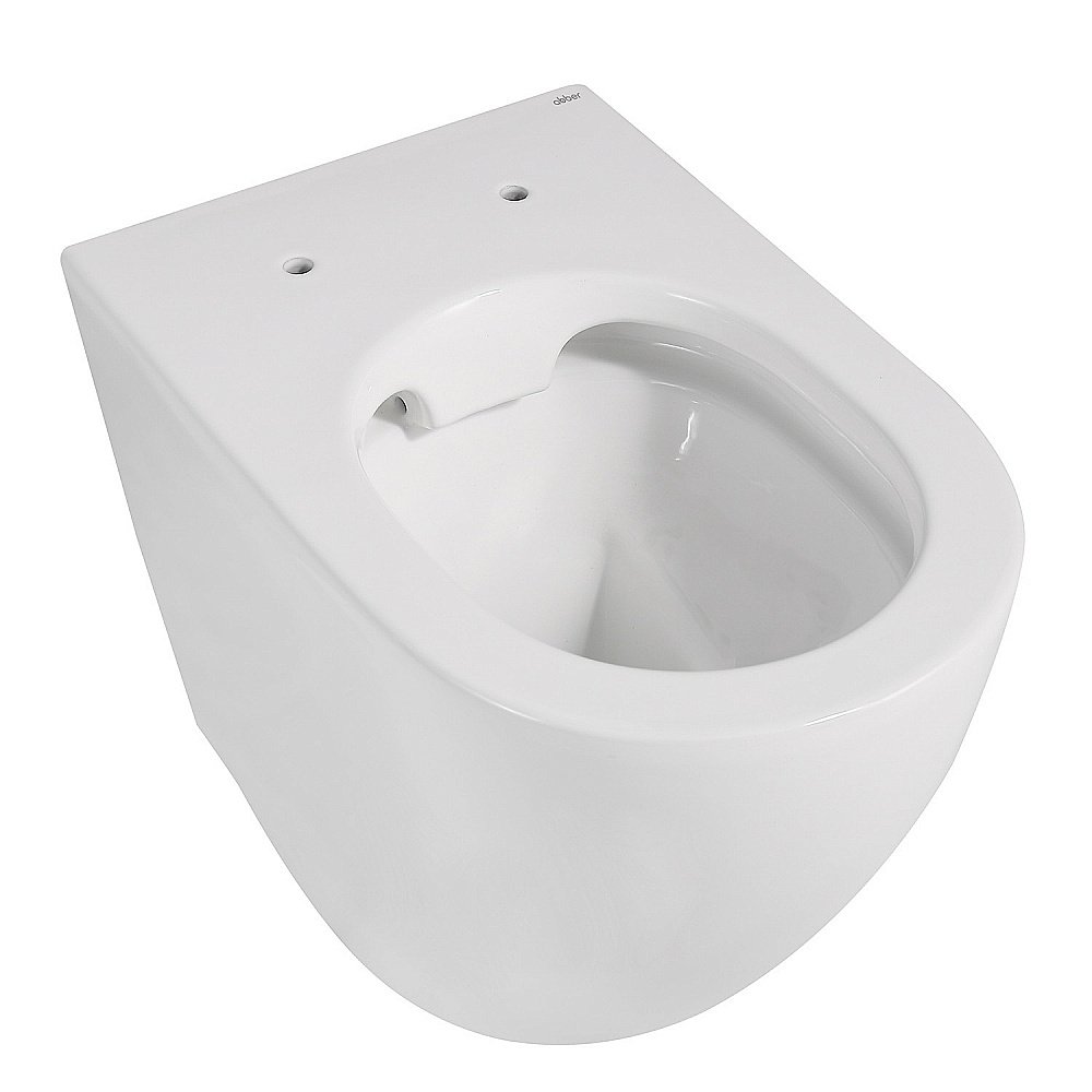 Унитаз ABBER Bequem AC1111 с крышкой микролифт, безободковый купить в интернет-магазине Sanbest