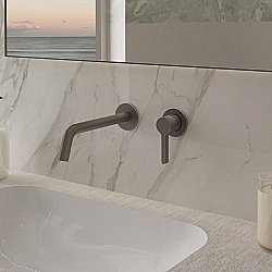 Смеситель для раковины Vincea Villa VBFW-1VL1GM вороненая сталь купить в интернет-магазине сантехники Sanbest