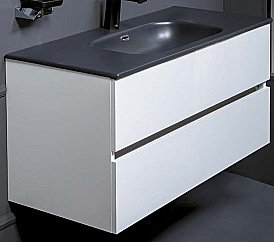 Тумба под раковину Armadi Art Vallessi 80 белая купить в интернет-магазине сантехники Sanbest