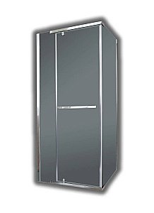 Душевой уголок CeruttiSpa MIMI 90x90 ZQ91T стекло прозрачное/профиль хром купить в интернет-магазине Sanbest