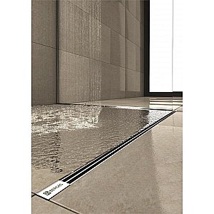 Душевой лоток прямой Berges Super Slim 70 091053 хром глянец купить в интернет-магазине Sanbest