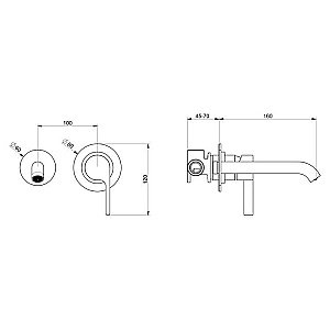 Смеситель для раковины Webert DoReMi DR830606015 купить в интернет-магазине сантехники Sanbest