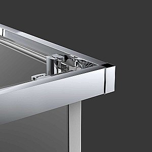 Душевой уголок Vincea ALPHA VSS-3AL900CL 90x90 стекло прозрачное/профиль хром купить в интернет-магазине Sanbest