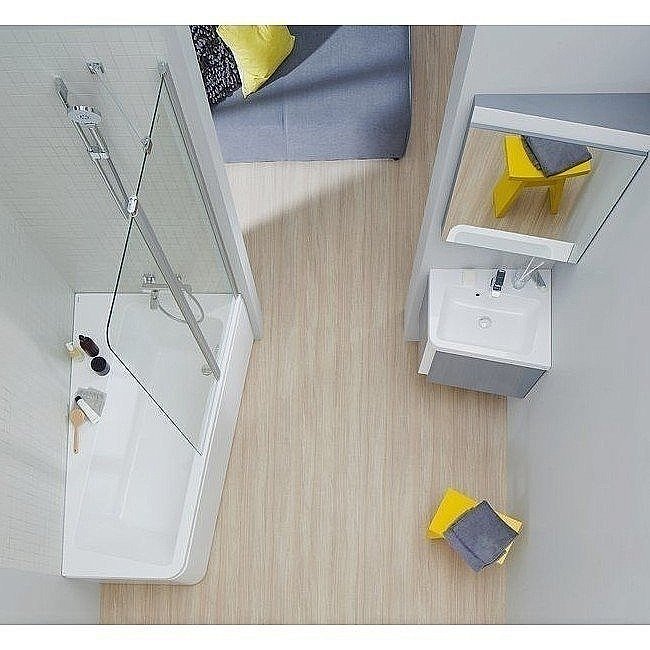 Зеркало Ravak 10° 55 белый в ванную от интернет-магазине сантехники Sanbest