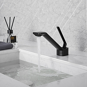 Смеситель для раковины Elghansa URBAN XQ 1613301-Black черный купить в интернет-магазине сантехники Sanbest