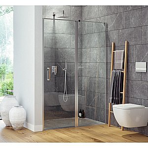 Душевая дверь Excellent Mazo 90 стекло прозрачное/профиль хром купить в интернет-магазине Sanbest