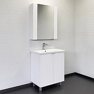 Тумба с раковиной Comforty Лима 70 00-00004892 белая для ванной в интернет-магазине Sanbest