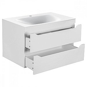 Тумба с раковиной Vincea FINE 80 белая для ванной в интернет-магазине Sanbest