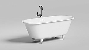 Ванна Salini Ornella AXIS Kit S-Sense 170x70 104713G белая купить в интернет-магазине Sanbest