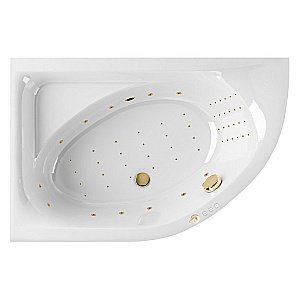 Ванна акриловая Excellent Aquarella NANO WAEX.ARL17.NANO.GL 170х110 белая с гидромассажем купить в интернет-магазине Sanbest