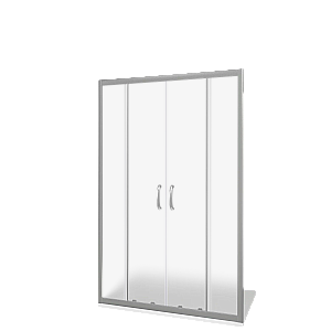 Душевая дверь Good door INFINITY WTW-TD 160 стекло матовое купить в интернет-магазине Sanbest