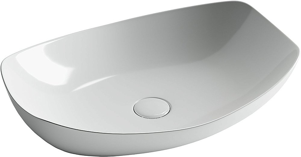 Раковина накладная Ceramica Nova Element CN5016 белая купить в интернет-магазине Sanbest