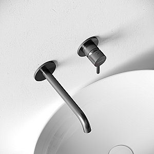 Смеситель для раковины Sancos Etna SC9004GG вороненая сталь купить в интернет-магазине сантехники Sanbest