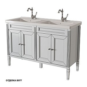 Тумба с раковиной с дверцами Caprigo ALBION–promo 125 цвет на заказ для ванной в интернет-магазине Sanbest