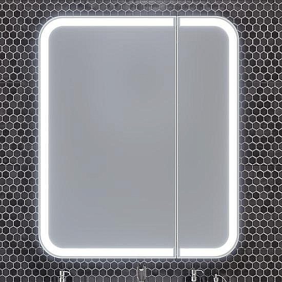 Зеркальный шкаф Опадирис Элеганс 80 00-00006876 премиум купить в интернет-магазине сантехники Sanbest