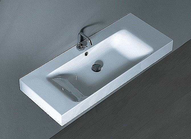 Раковина Kerasan Cento 100 355001*1 белая купить в интернет-магазине Sanbest