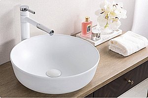 Раковина накладная Belbagno 41 BB1315 белая купить в интернет-магазине Sanbest