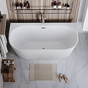 Ванна акриловая Grossman Cristal GR-17071M 170x80 белая матовая купить в интернет-магазине Sanbest