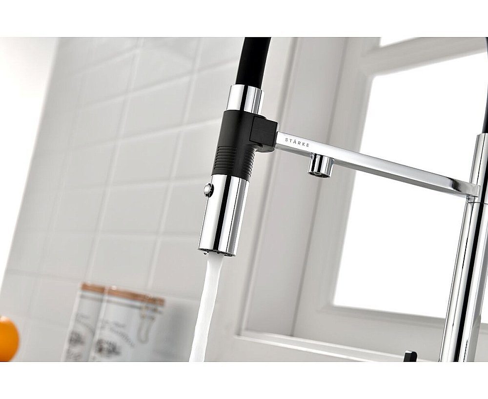 Смеситель для кухни Paulmark Gravity Gr213888-CR хром купить в интернет-магазине сантехники Sanbest