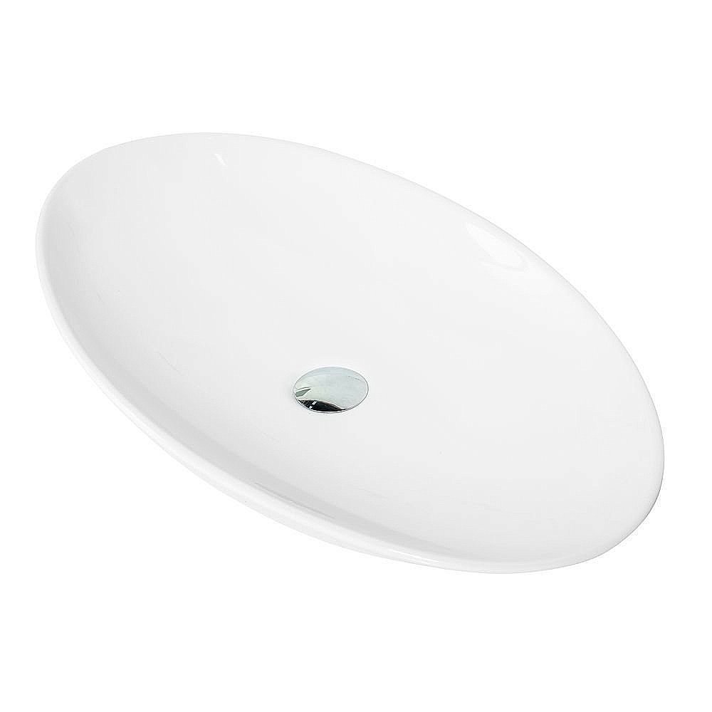 Раковина накладная Art&Max 69 AM5273-W белая купить в интернет-магазине Sanbest