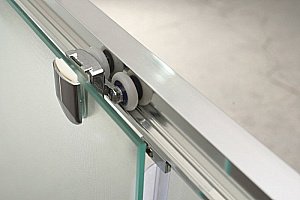 Душевая дверь BelBagno UNO 195-BF-2 170 стекло прозрачное/профиль хром купить в интернет-магазине Sanbest
