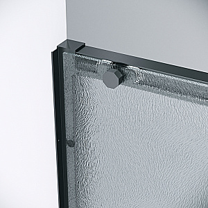 Душевая дверь Grossman Style 130 100.K33.05.130.21.02 стекло шиншилла/профиль черный матовый купить в интернет-магазине Sanbest