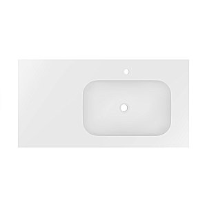 Раковина Vincea Elise VCB-4EL100MW белый матовый купить в интернет-магазине Sanbest