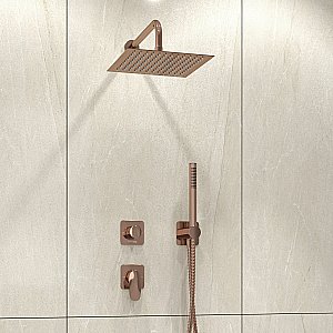 Душевая система WasserKraft Asphe A7751.287.338.329.290.292.291 розовое золото купить в интернет-магазине сантехники Sanbest