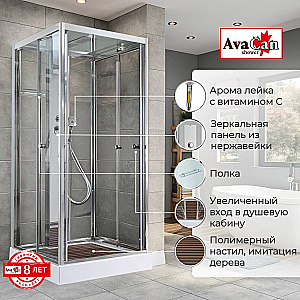 Душевая кабина AvaCan Z Серия Z1910 100х100 купить в интернет-магазине Sanbest