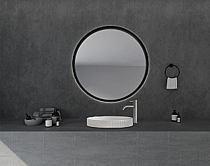 Раковина накладная ABBER Stein AS2604 белая матовая купить в интернет-магазине Sanbest