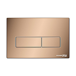 Кнопка для инсталяции WasserKraft RG03 розовое золото купить в интернет-магазине сантехники Sanbest