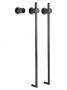 Полотенцесушитель электрический встраиваемый WONZON & WOGHAND LEIPZIG, Темный графит (WW-AL3621-GM) купить в интернет-магазине сантехники Sanbest