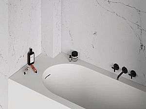 Ванна Salini ORNELLA KIT S-stone 102426M 160x70 белая купить в интернет-магазине Sanbest