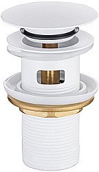 Донный клапан для раковины Allen Brau Priority 5.31023-21 белый матовый купить в интернет-магазине сантехники Sanbest