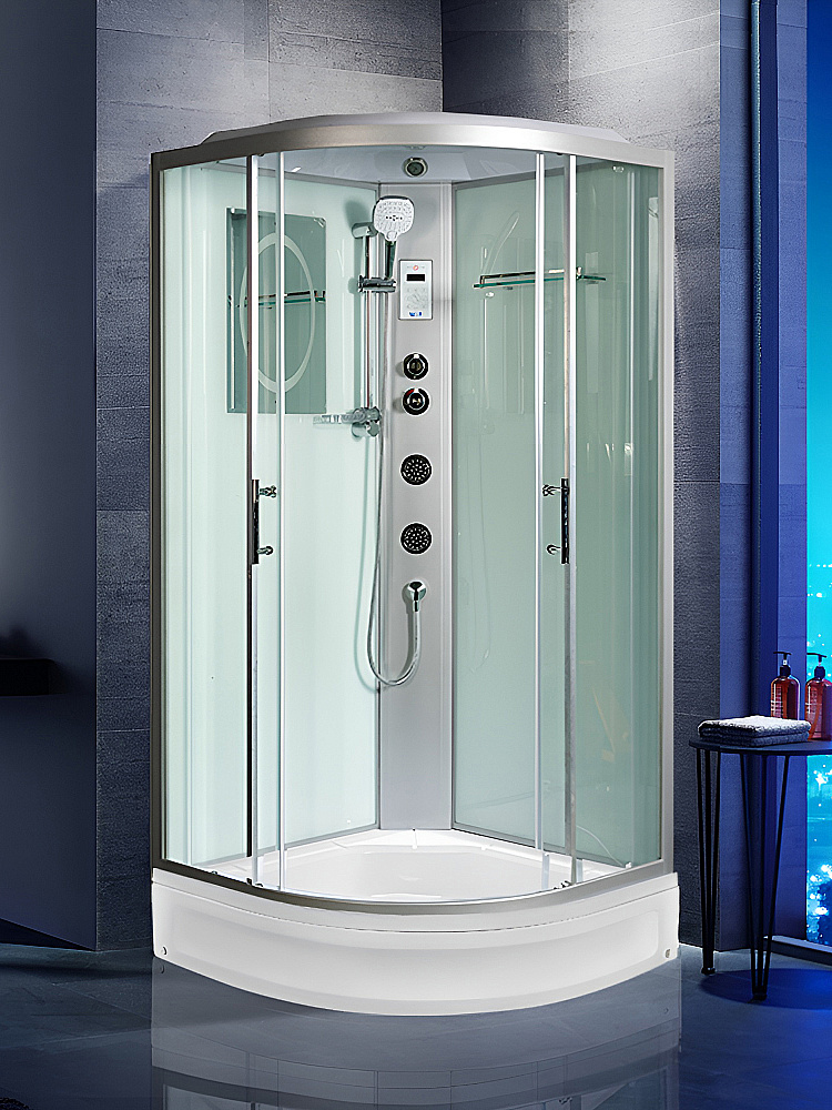 Душевая кабина WeltWasser Werra XL 10000014050 100х100 с поддоном купить в интернет-магазине Sanbest