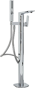 Смеситель для ванны Allen Brau Infinity 5.21009-BN никель брашированный купить в интернет-магазине сантехники Sanbest