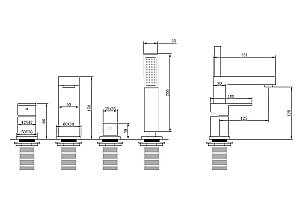 Смеситель для ванны ABBER Daheim AF8213G золото матовое купить в интернет-магазине сантехники Sanbest