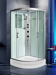 Душевая кабина WeltWasser Werra XL 10000014050 100х100 с поддоном купить в интернет-магазине Sanbest