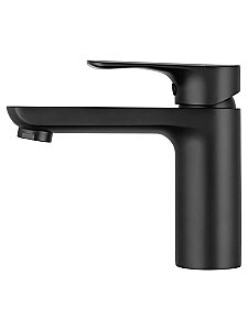 Смеситель для раковины WONZON & WOGHAND Line, Черный матовый (WW-A40732-MB) купить в интернет-магазине сантехники Sanbest