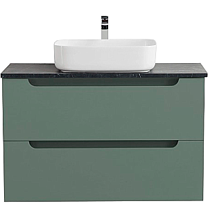 Тумба с раковиной и столещницей BelBagno 120 ETNA-1200-2C-SO-VO+KEP-120-MNO еловая матовая для ванной в интернет-магазине Sanbest