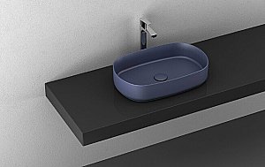 Раковина ISVEA Infinity 55 10NF65055SV-2Z синий матовый купить в интернет-магазине Sanbest