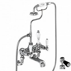 Смеситель для ванны Burlington KE17-QT BLA купить в интернет-магазине сантехники Sanbest