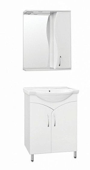 Тумба с раковиной Style Line Эко Стандарт №15 60 для ванной в интернет-магазине Sanbest