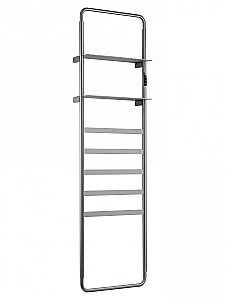 Полотенцесушитель электрический WONZON & WOGHAND DÜSSELDORF, Брашированный никель (WW-A205-BR) купить в интернет-магазине сантехники Sanbest