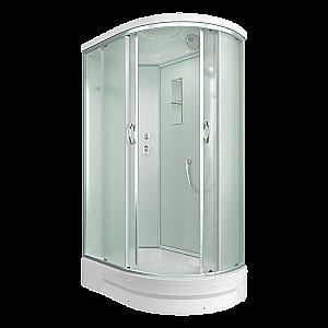 Душевая кабина Alex Baitler 120х80 ER351226 стекло матовое/профиль хром купить в интернет-магазине Sanbest