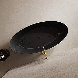 Ванна карбоновая ABBER Karbon AK9002-1.8 180х85 черная купить в интернет-магазине Sanbest